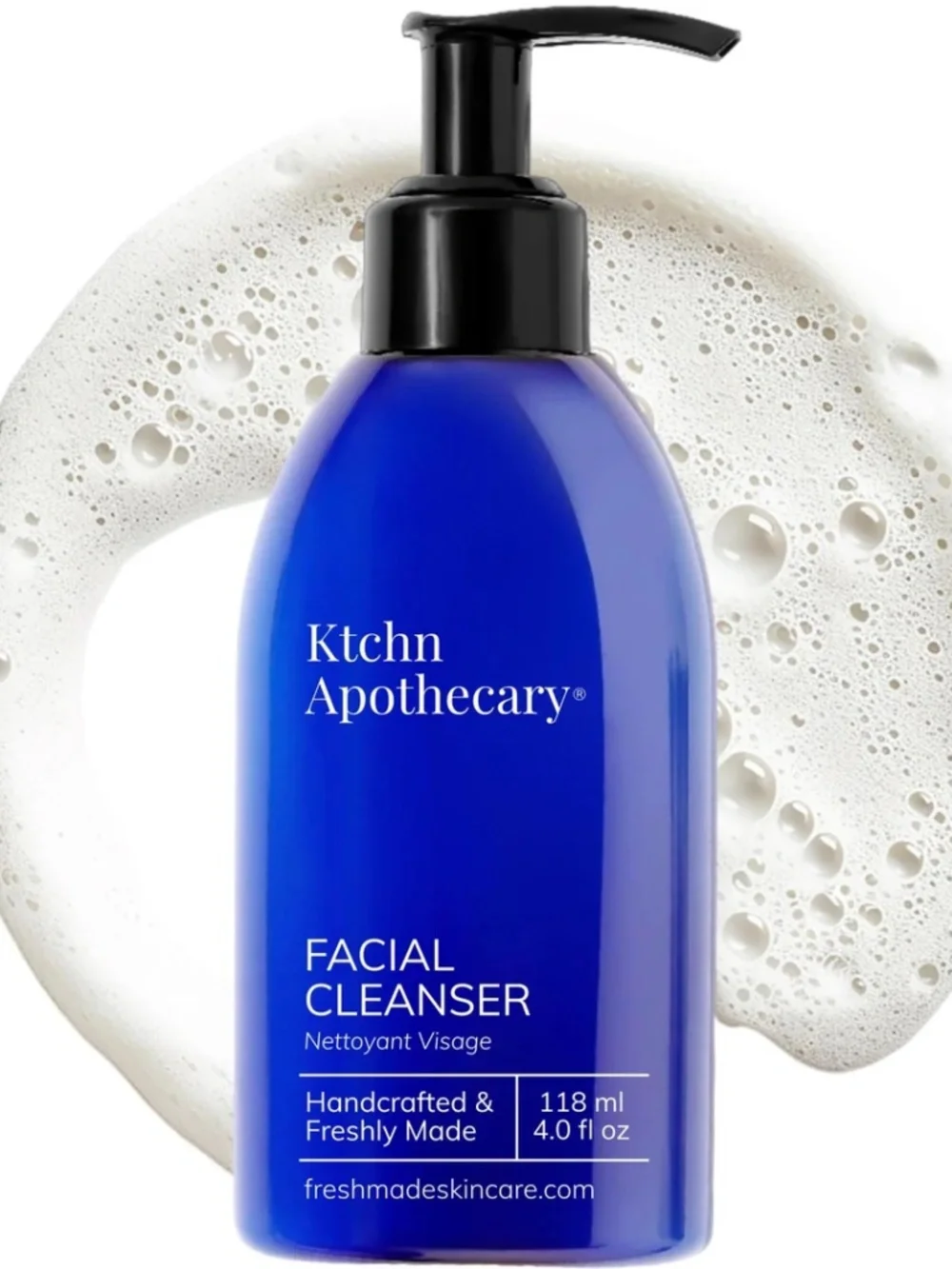 Kitchen Apothecary Facial Cleanser Wash Cruelty Free Organic Gentle All Skin